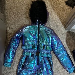 Dollskill Colder Than Your heart ClubExx Holographic Snow Suit
